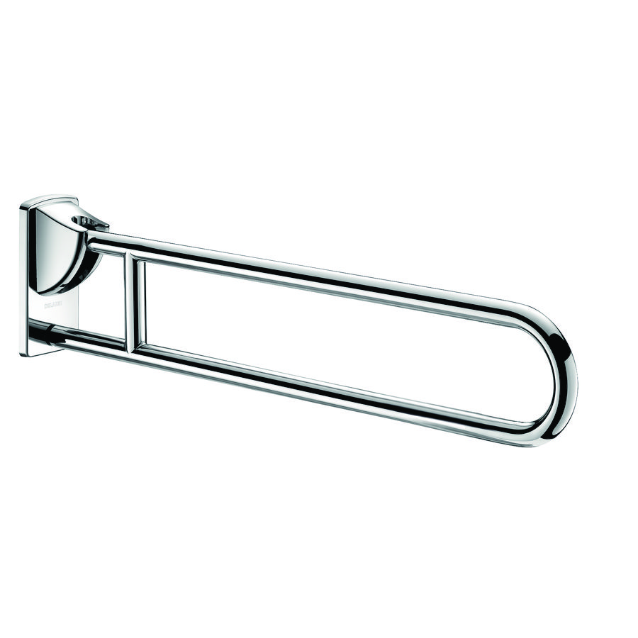 Closetbeugel opklapbaar Ø32 900mm RVS glans gepolijst