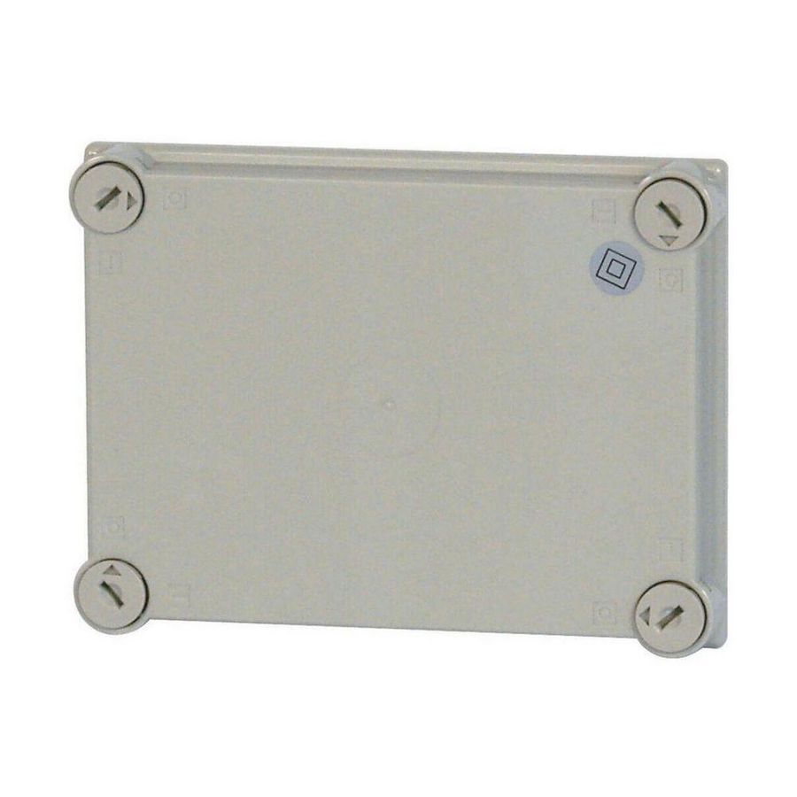 Deksel CI HxBxD=250x187.5x25mm RAL7035