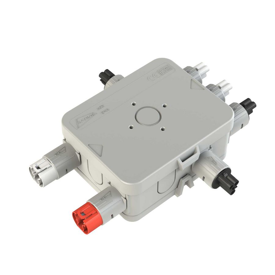 Stekerbare kabeldoos wand-/plafondmontage AKW-GT3