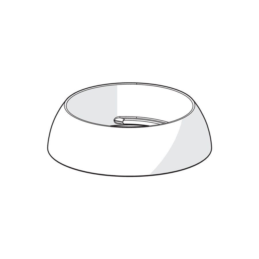 Schroefkap 33x3mm