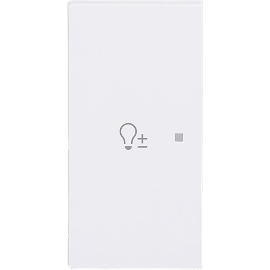 Free@Home bedieningswip links 2-voudig dimmer art-matwit (6234-21-44M)