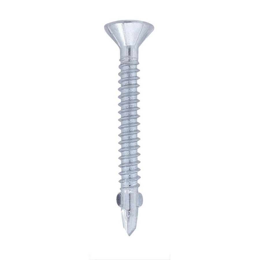 Doos a 100st. Vleugelteksschroef bi 4,2x25mm verzinkt bp 3mm