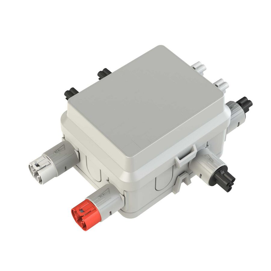 Stekerbare kabeldoos wand-/plafondmontage AKW-GT4