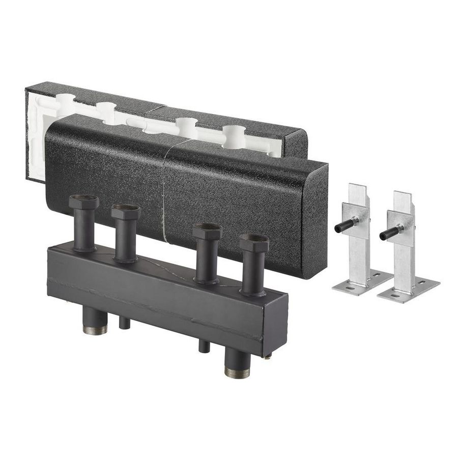 Hydraulische verdeler HydrOfixx Regumat DN32 3 circuits