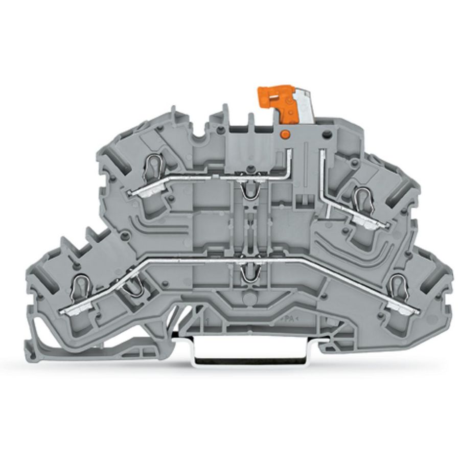 2etage scheidingsklem met draaibaar scheidingsmes L/L VVE=50