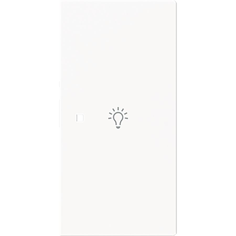 Free@Home bedieningswip rechts 2-voudig licht art-matwit (6231-22-44M)
