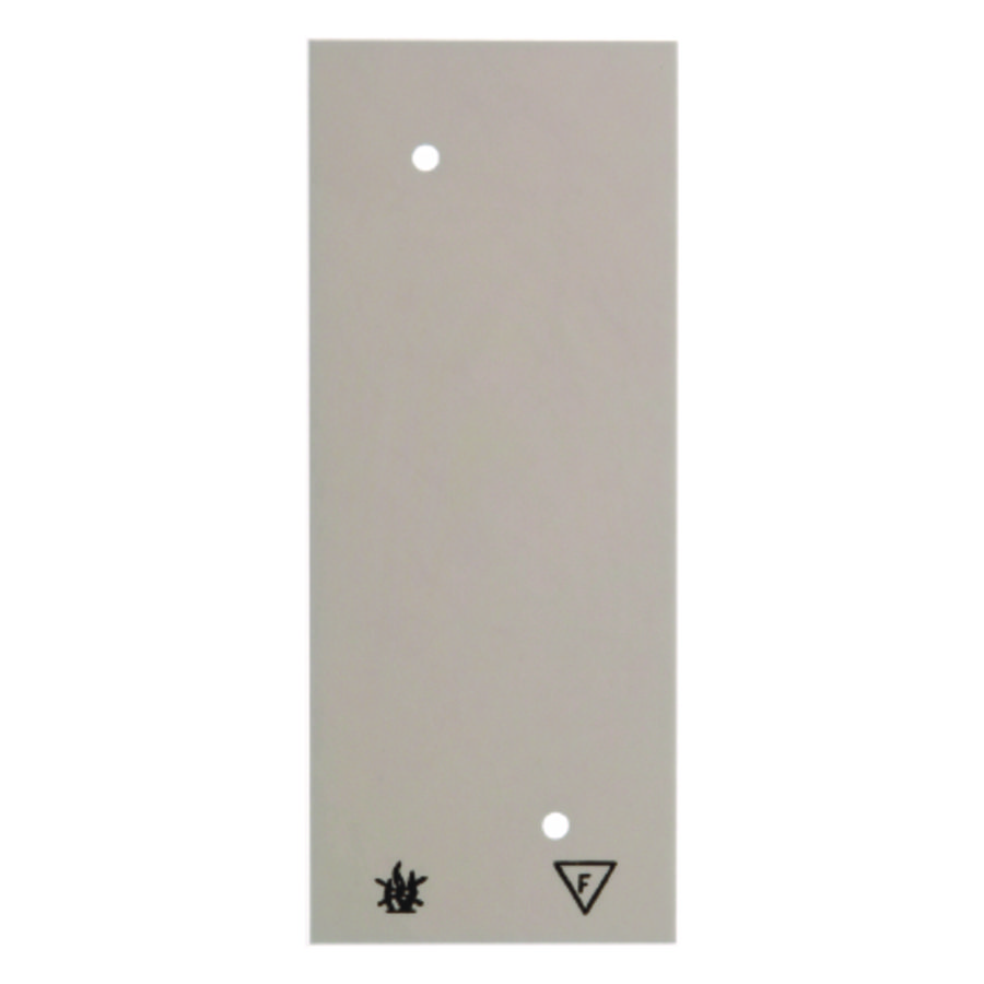 Bodemplaat voor 3-v WCD zelfdovend opbouwserie