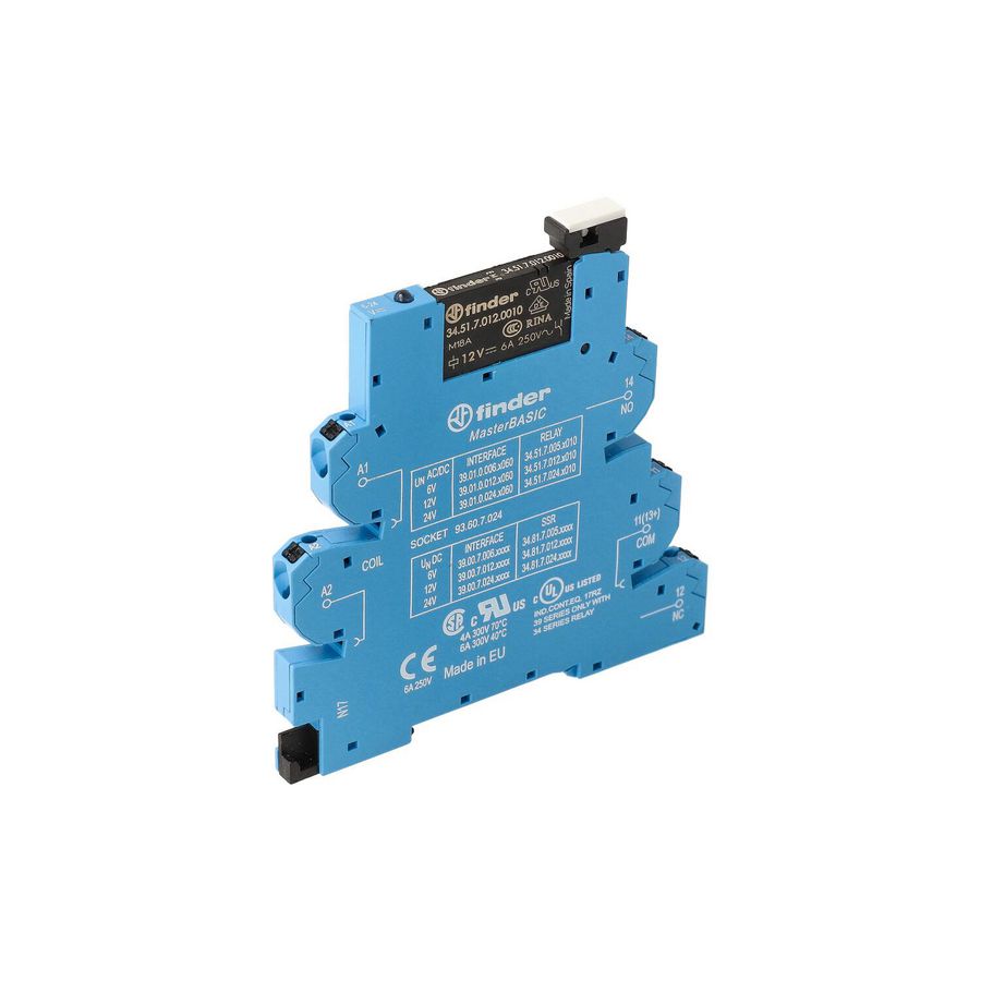 Interfacerelais MasterBASIC 1 wisselcontact 6A 125VUC