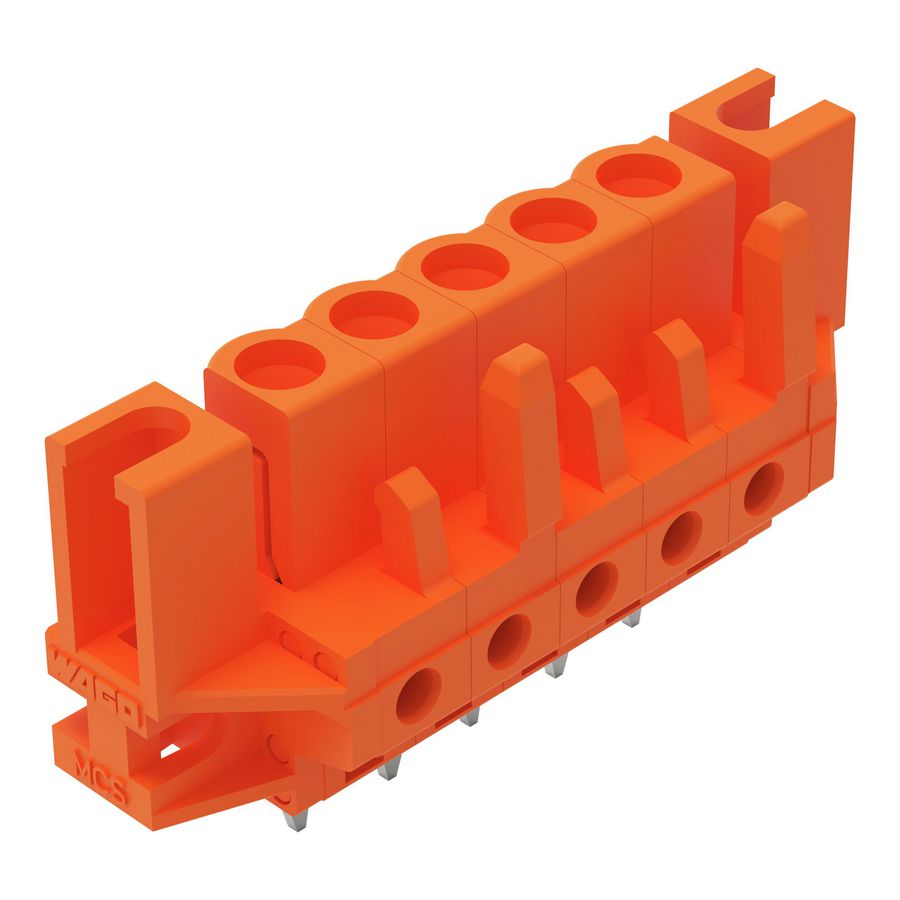 THT FE steker RE raster 5,08mm oranje 232-165/047-000 VVE=50