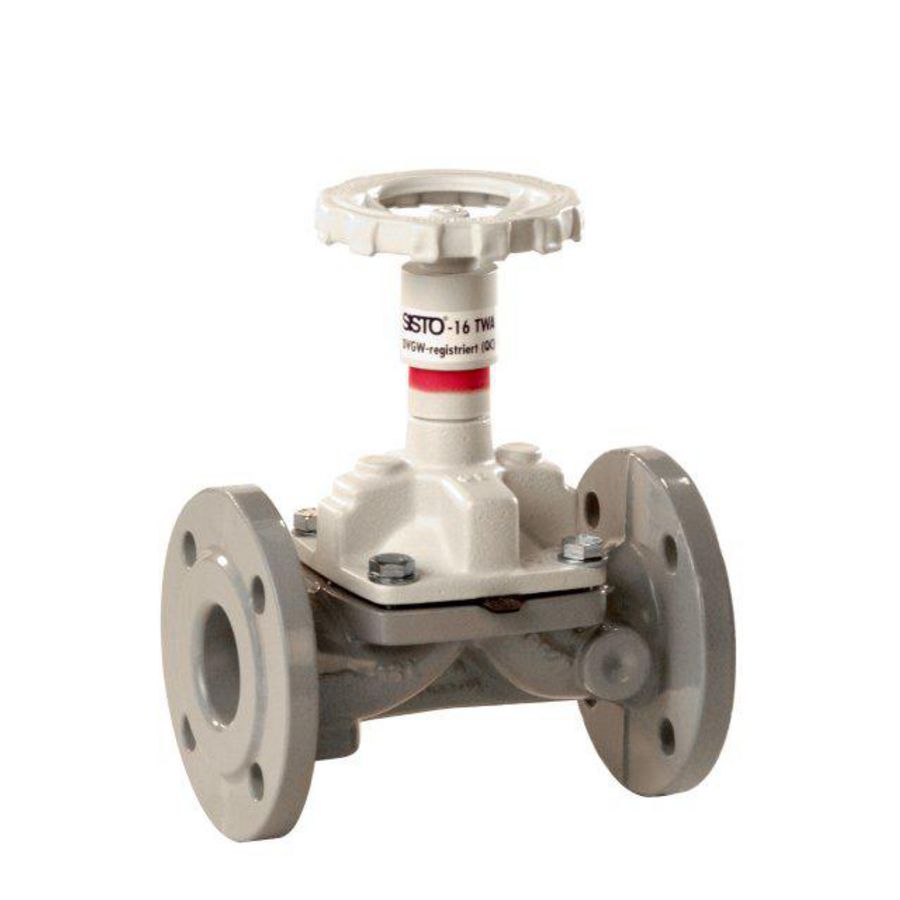 Membraanafsluiter Sisto-16 TWA drinkw. 90 gr. DN150 flens