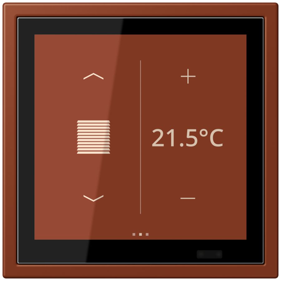 Bedieningselement slagv LC4320D KNX Touch LS Zero RCD