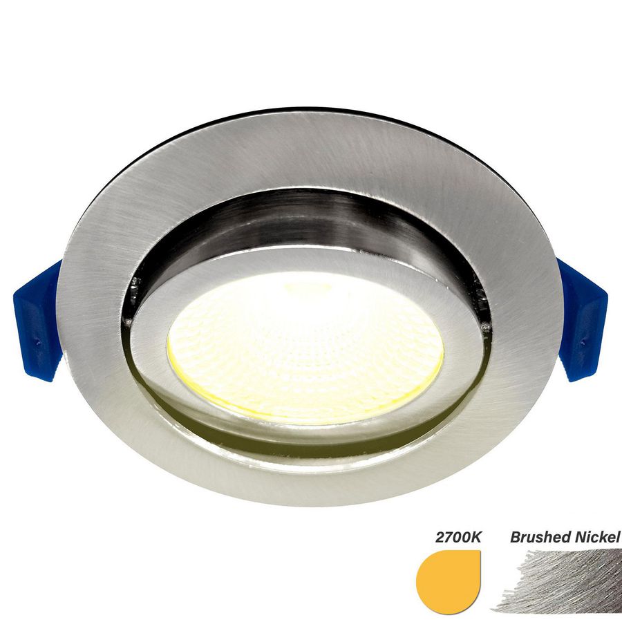 ECO-DIM ED-10030 LED INBOUWSPOT 2700K NIKKEL