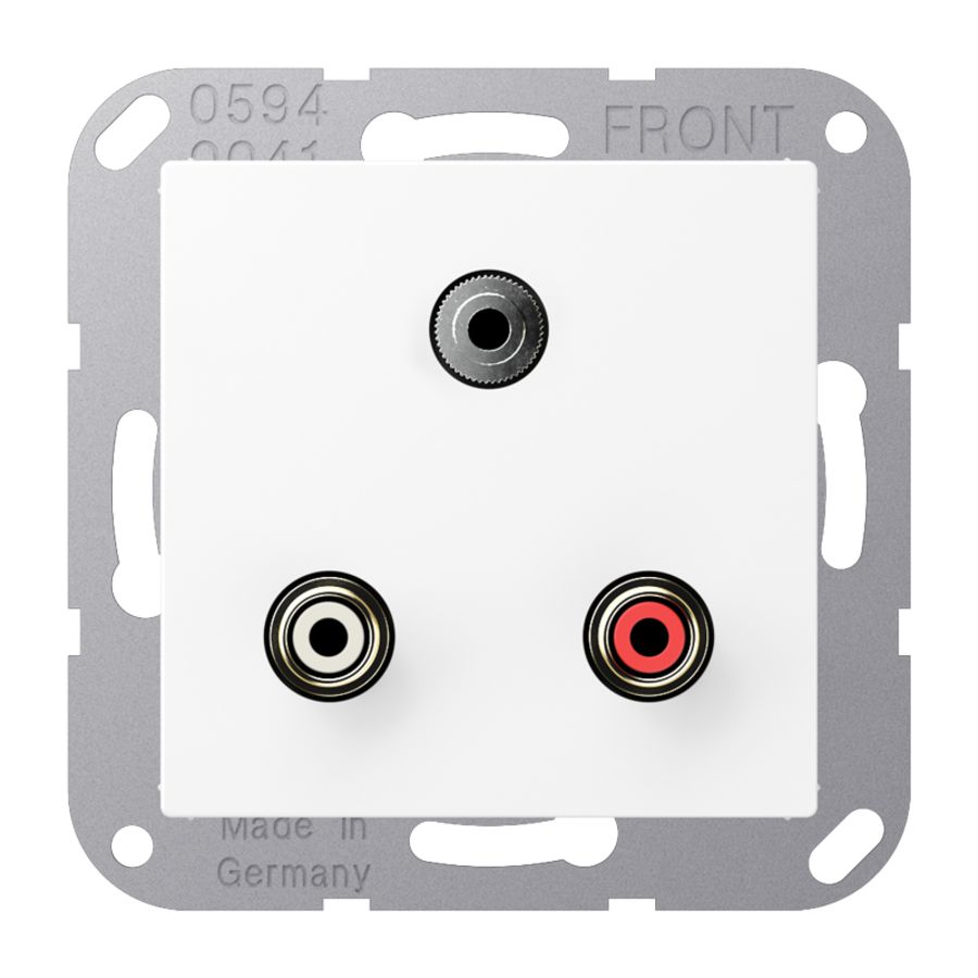 Afdekking A500 matwit voor Audio/Jack