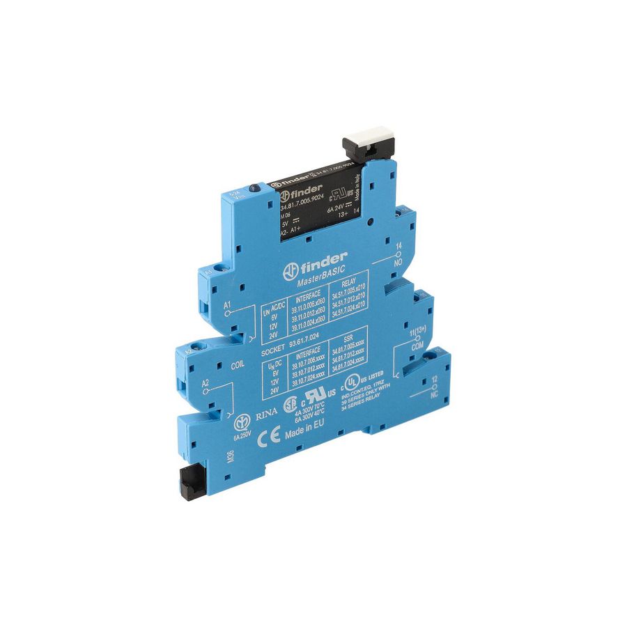 Interfacerelais MasterBASIC 1 maakcontact 6A 6V DC