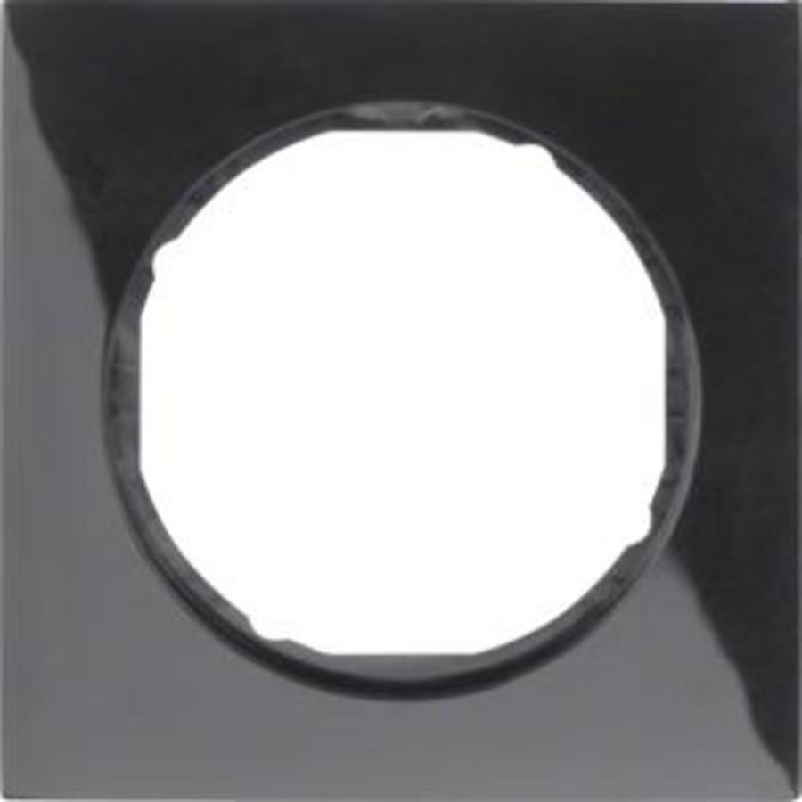 Afdekraam 1-v berker R.3 zwart glans