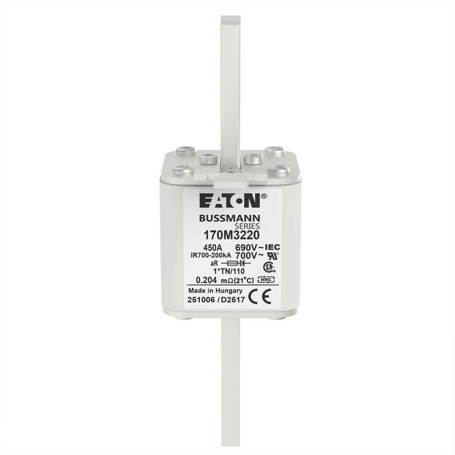 Zekering h. snelheid 450A AC 690V 200kA compact 1 45x VVE=6