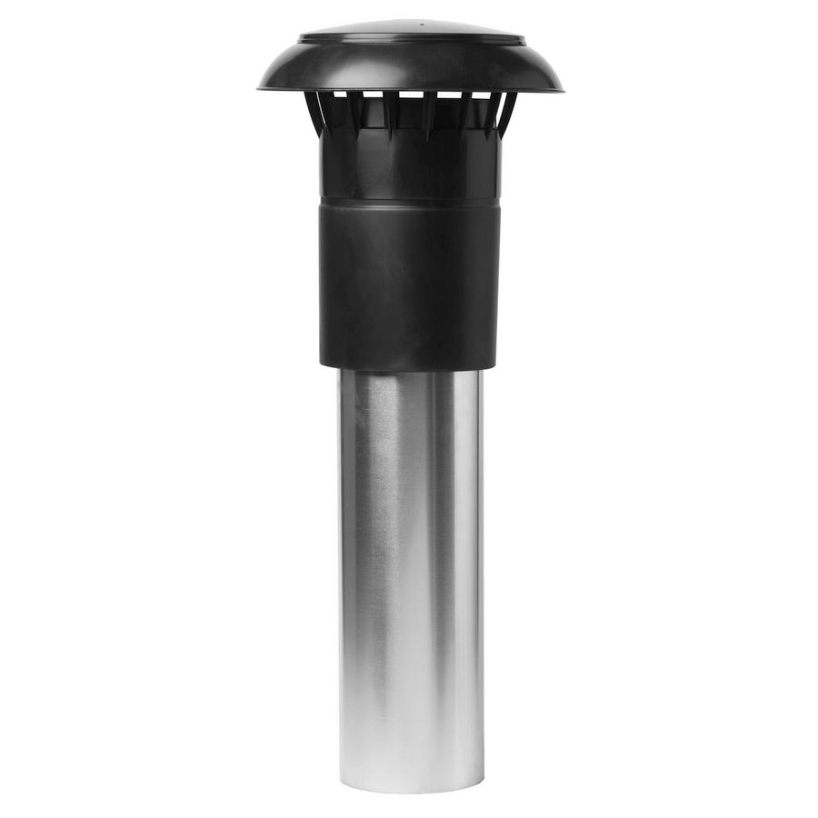 Ventilatiepijp Vent-Alu 3000 150mm met vlinderklep excl. pan/plakplaat