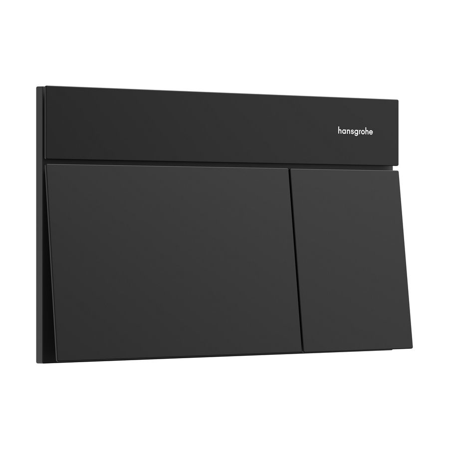 Drukplaat iFrame Element E dual flush mat zwart