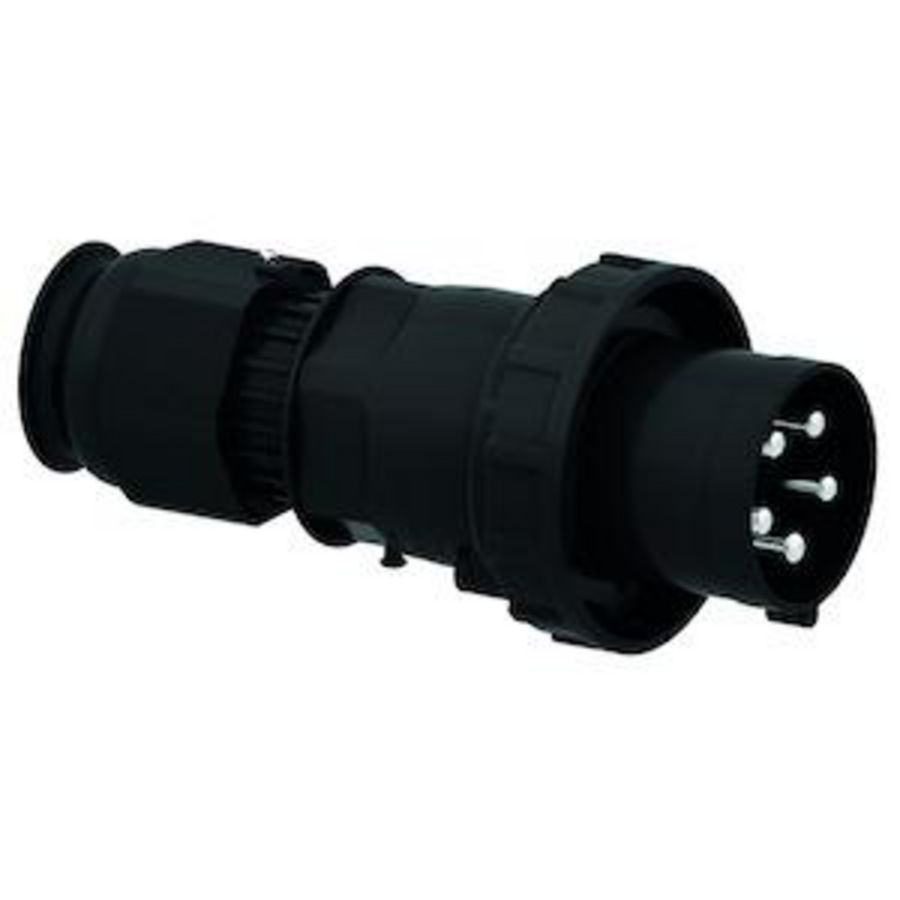 Steker 6h 125A 5P 400V IP67 MGtp Ni Zw