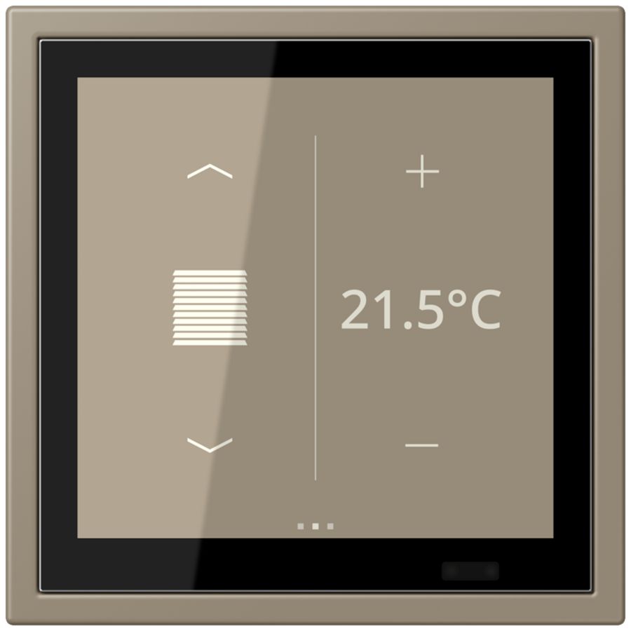 Bedieningselement slagv LC32141 KNX Touch LS Zero RCD