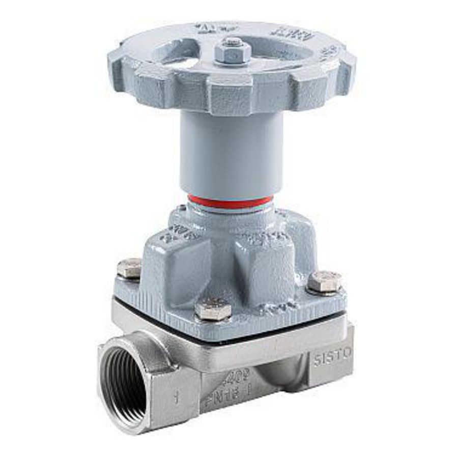 Membraanafsluiter Sisto-16 EPDM PN16 1.1/4" bn.