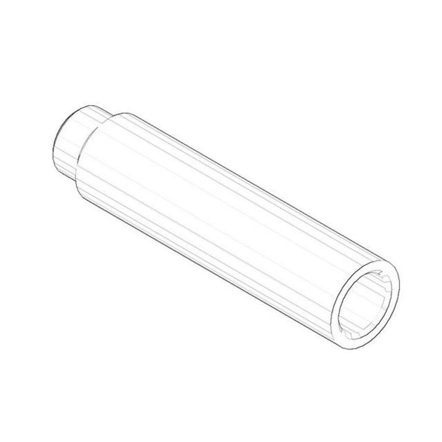 Verlengstuk 1/2"x100mm 0924031691090