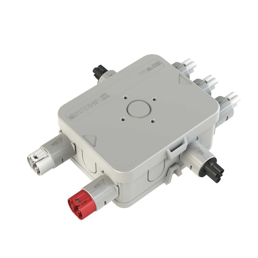 Stekerbare kabeldoos wand-/plafondmontage AKW-GD2