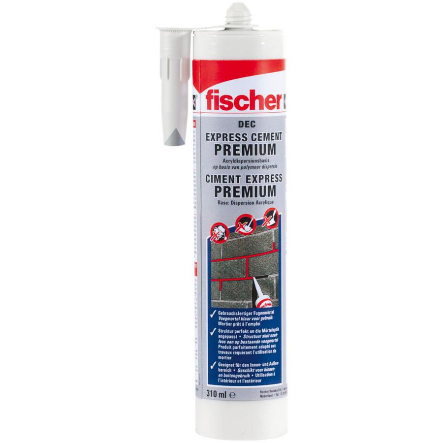 Express cement DEC cement grijs 310 ml VVE=12