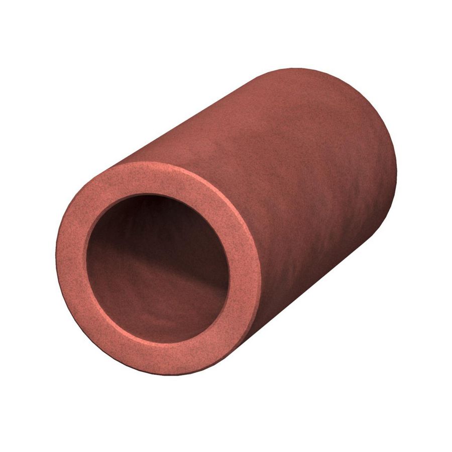 Schaal Ø78x150mm schuimtoff brau
