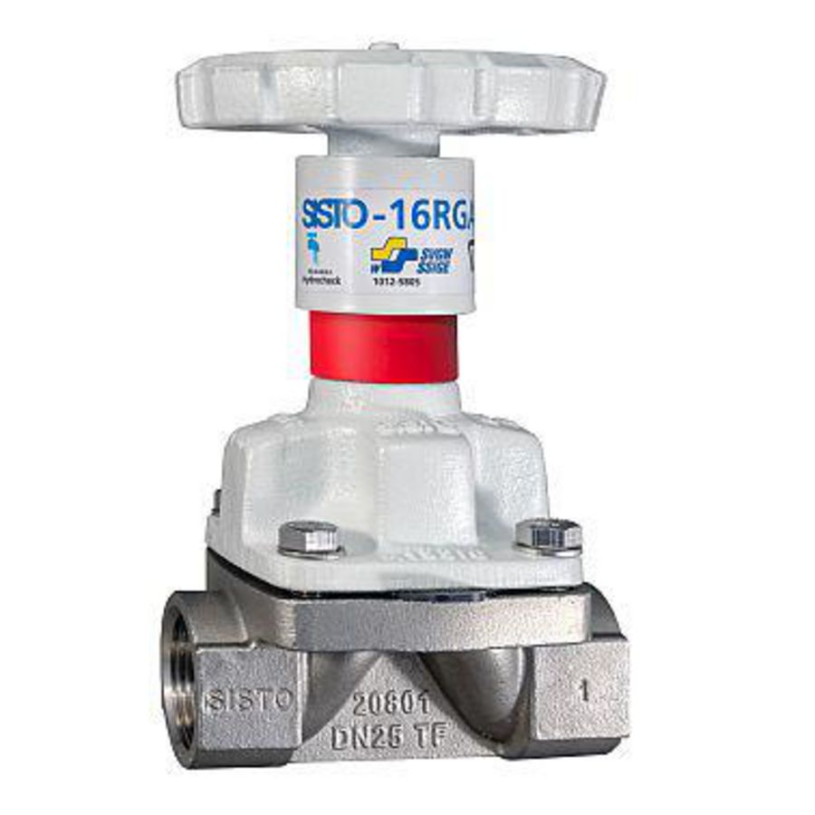 Membraanafsluiter SISTO-16RGAMaXX 1.4409-MaXX Rp 1"