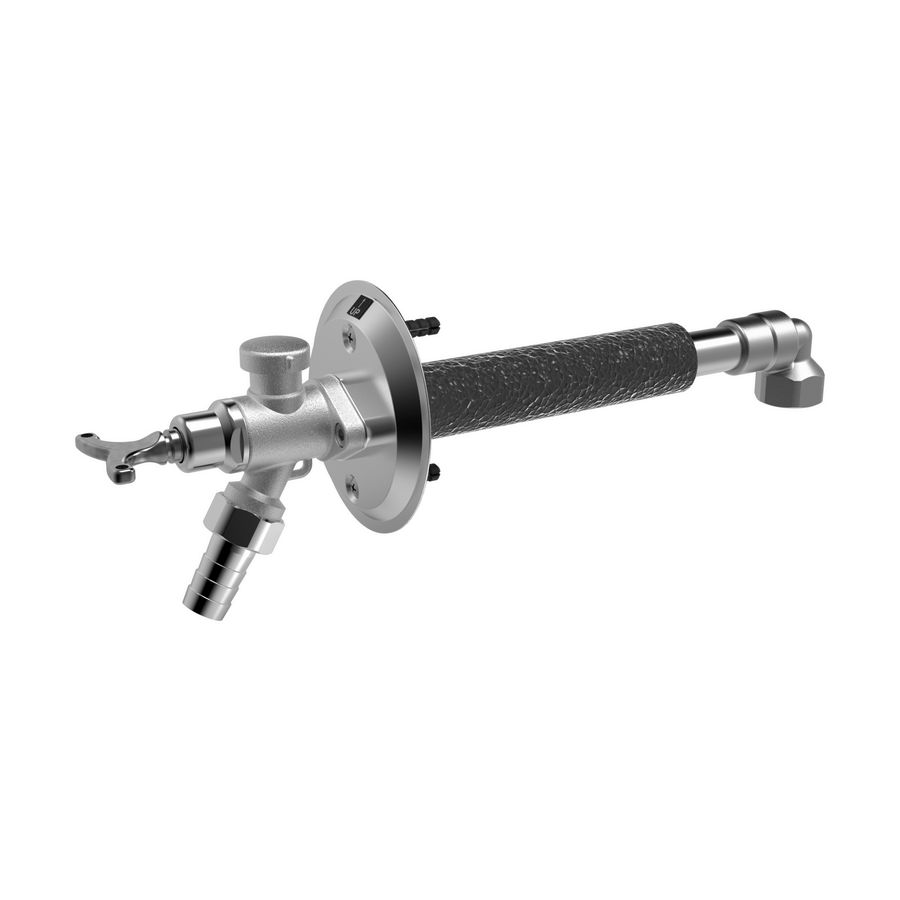 Vorstvrije gevelkraan max  450mm m.sleutelbediening