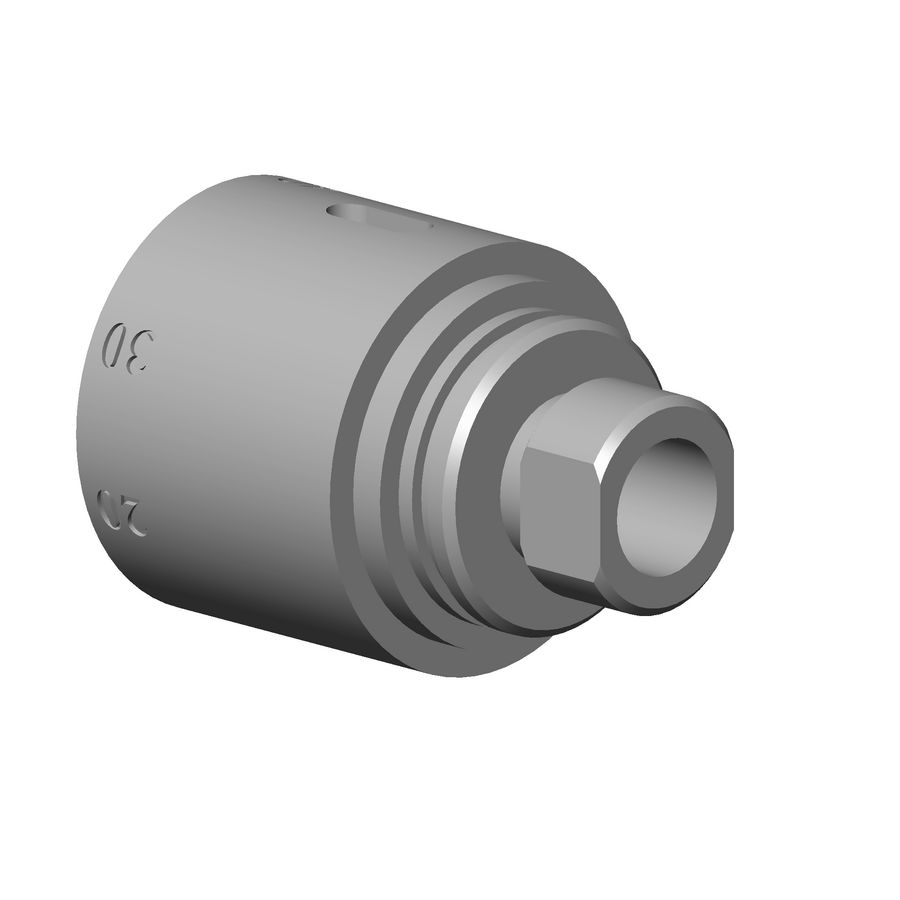 Greep thermostaat 47X50mm-BG