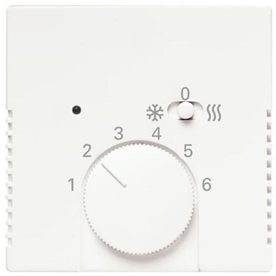 Centraalplaat voor thermostaat 1099 UHKEA f-matwit