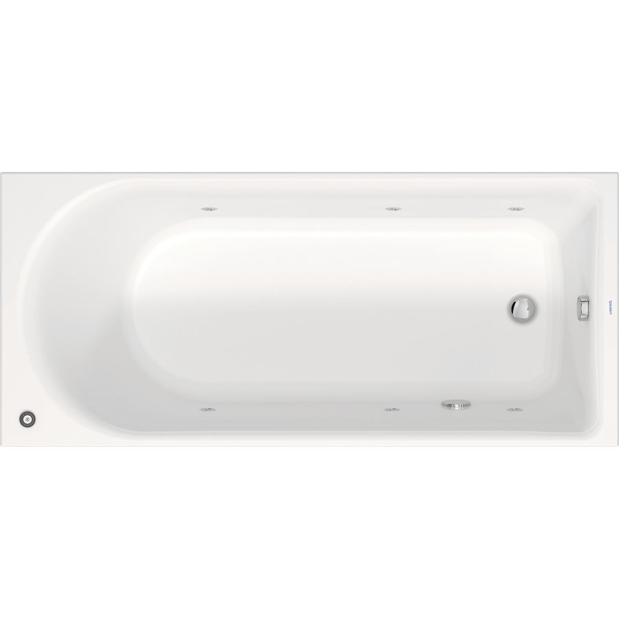D-Neo Whirlpool wit 1800x800mm schuine zijden 1