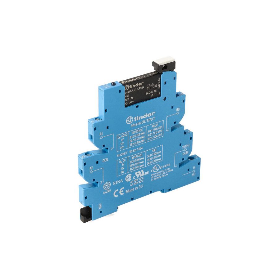 Interfacerelais MasterOUTPUT 1M 6A 12V DC serie 39