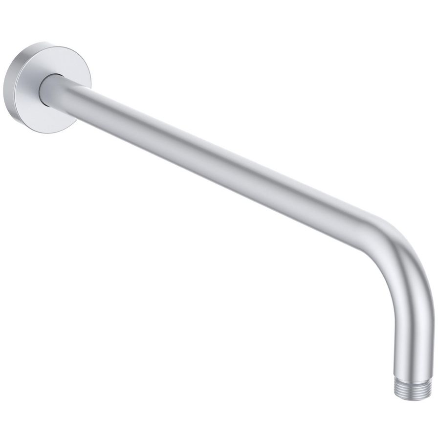 Wandbevestiging 40cm hoofddouche silver Idealrain