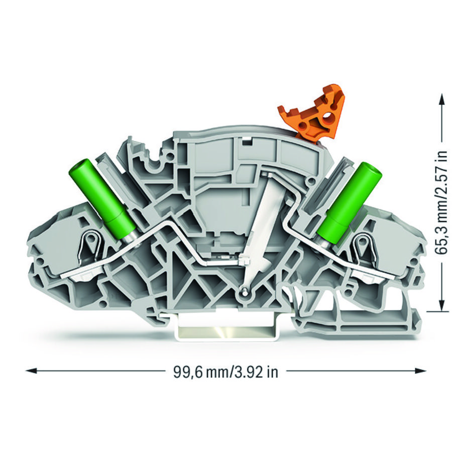 2-draads scheidings-+meetklem 8821/044-000 VVE=20