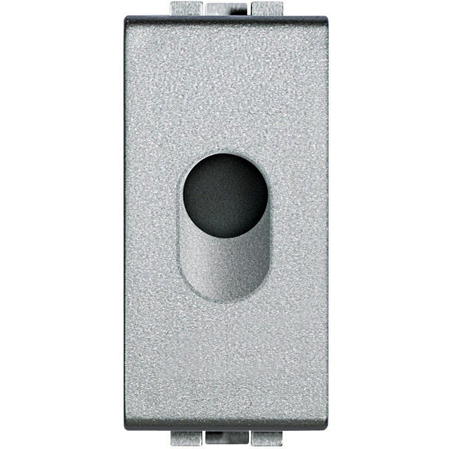 Kabeluitgang LivingLight AluminiumØ9mm 1 module