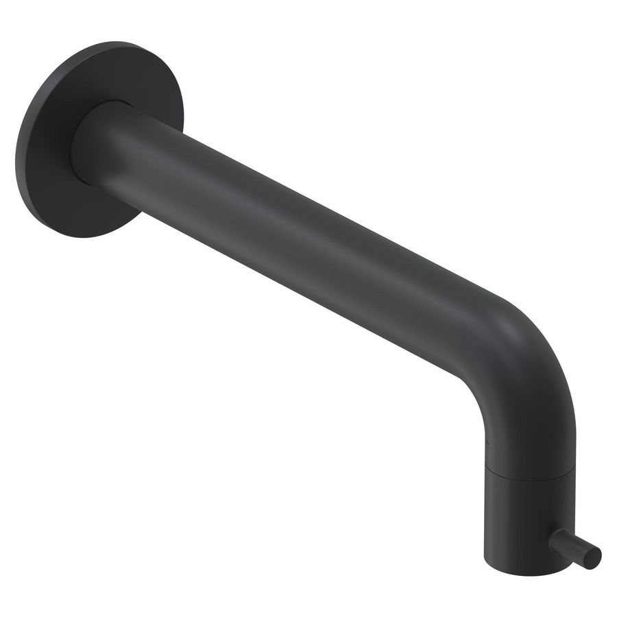 Fonteinkraan BOND wand 1/2"aansluiting inkortb. mat zwart