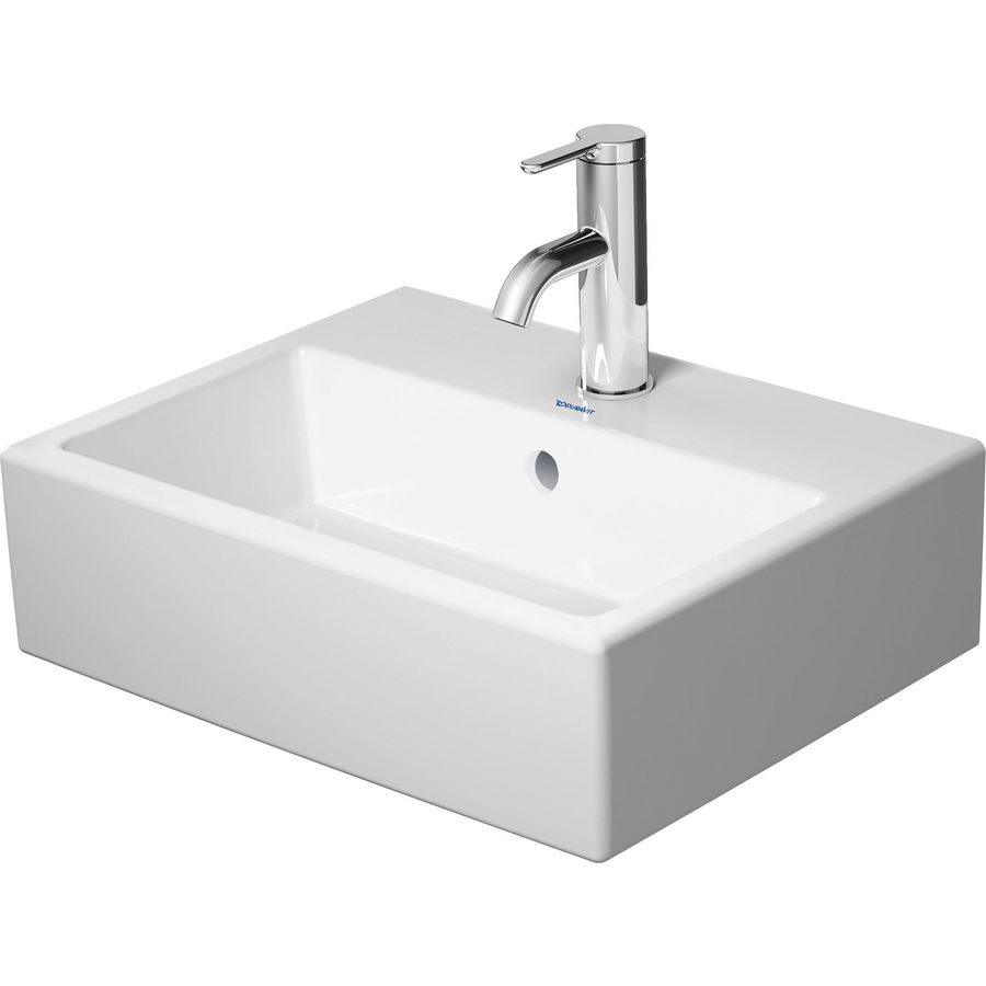 VERO AIR #072445 fontein 450mm wit met kraangat met overloop