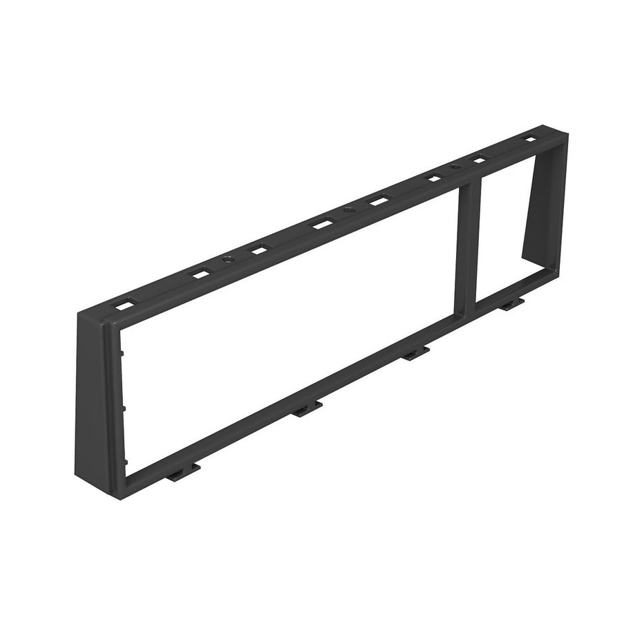 Inbouwraam voor 3f+1f module 45 polycarbonaat VVE=5