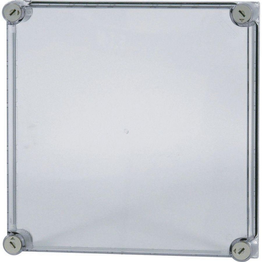 Deksel CI HxBxD=375x375x50mm transparant