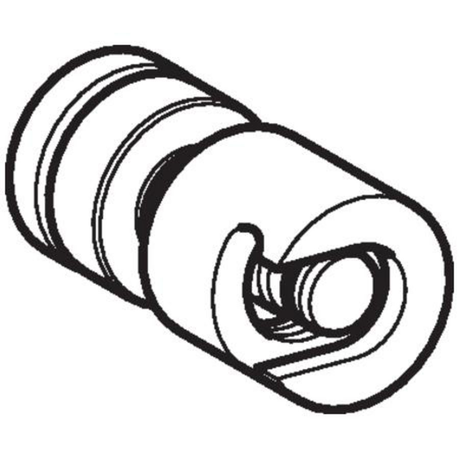 Afpersstop m/ontluchting tot max 25bar 108mm MAPRESS