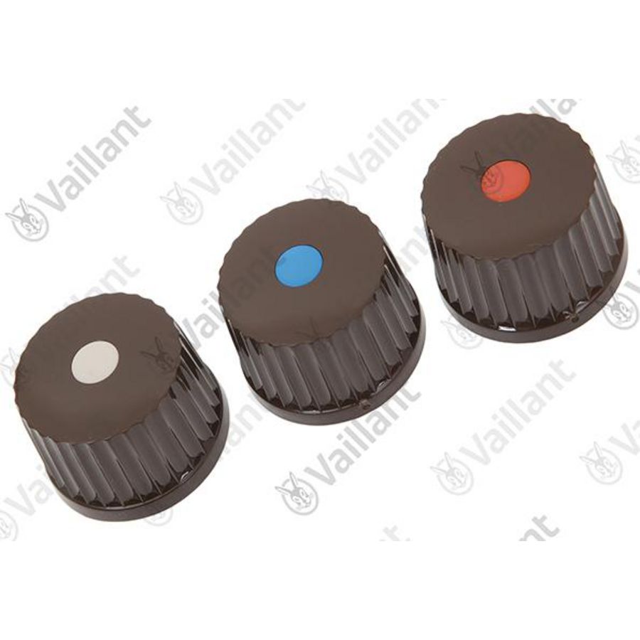Set a 3st. Knop bruin 0020096371