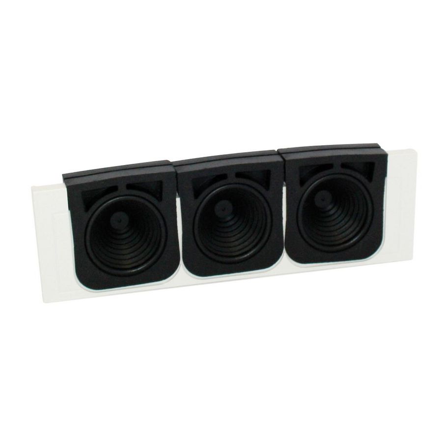 Kabelinvoering diepzwart IP43