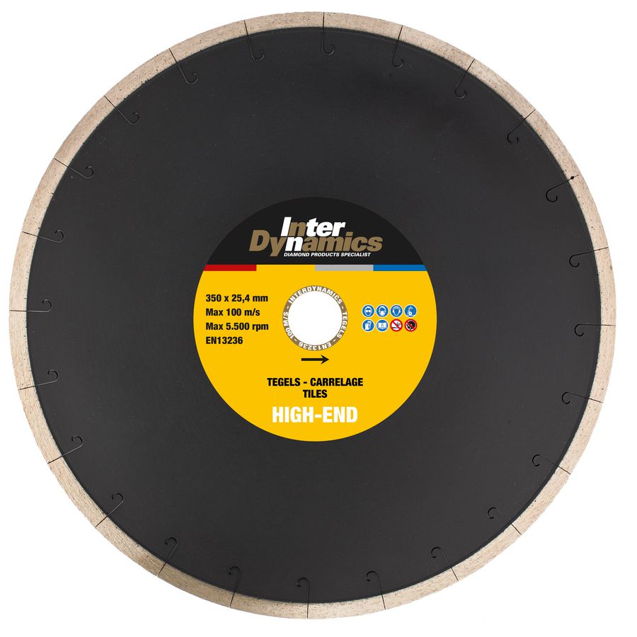 Tile Power High-End diamantzaagblad 300mm asgat 25.4mm