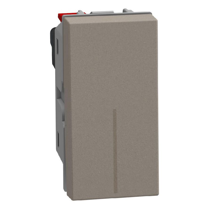 Doos a 40st. Light Now drukknop NO 10A - 1 module - stone 40