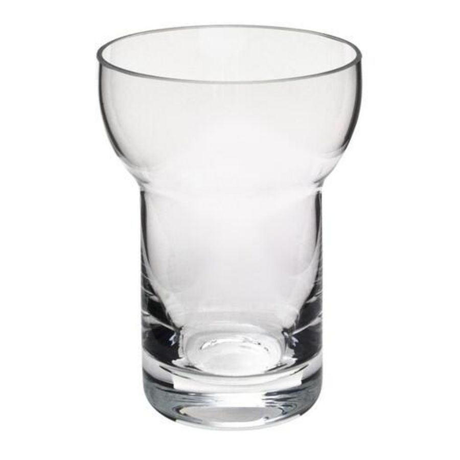 Glas voor glashouder, kristalglas helder, (S4720)