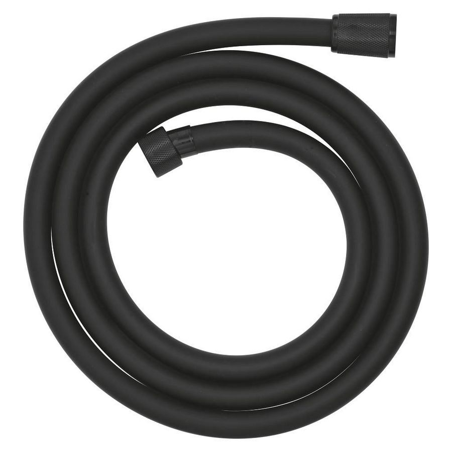 Doucheslang silverflex longlife 1750mm phantom black (mat zwart) (prof)
