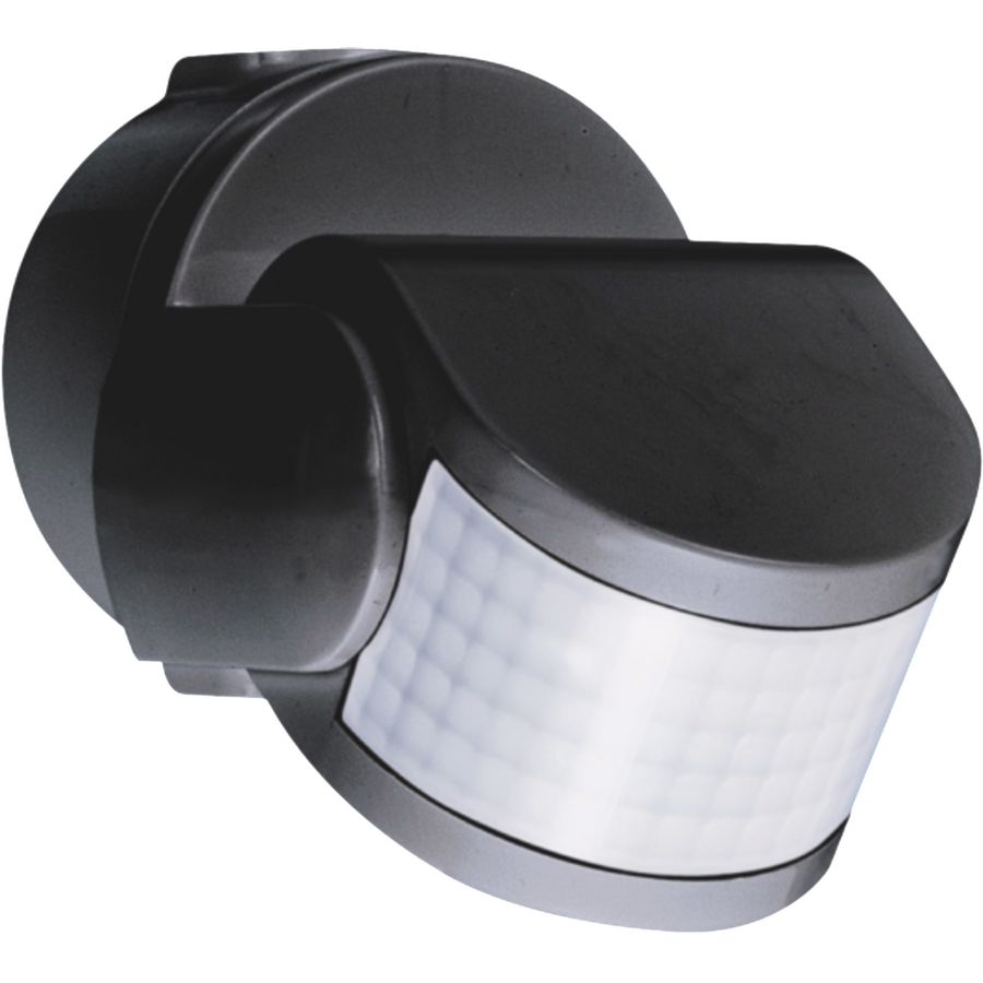 Bewegingsmelder 230V 12m 200gr. IP55 wand/plafondmont. Zwart